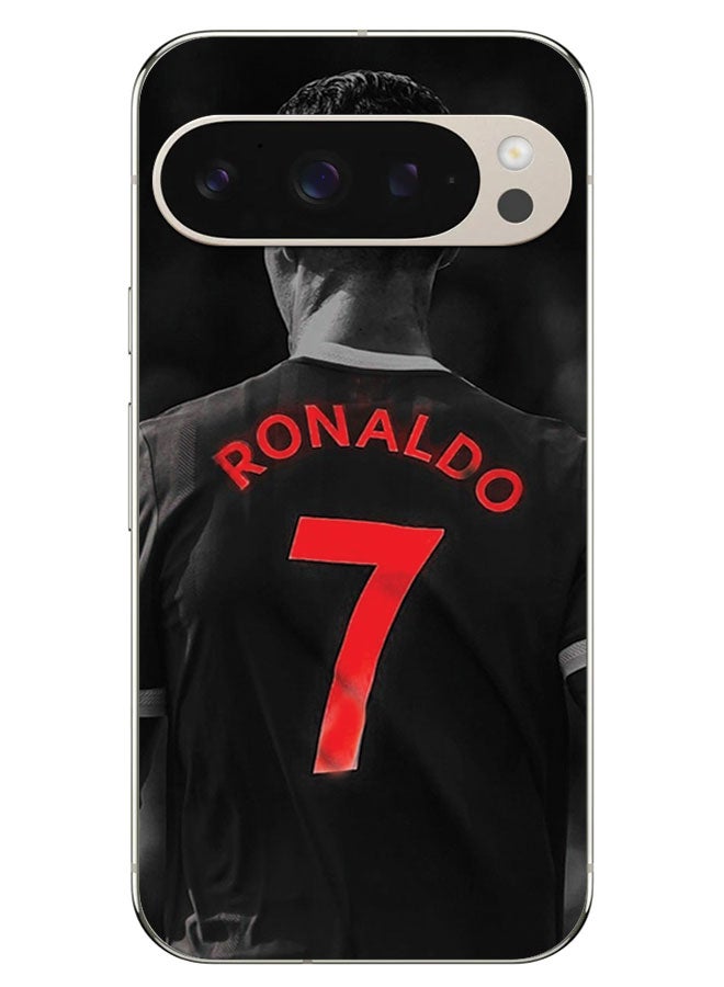 EYE CATCH Printed Protective Case Cover For Google Pixel 9 Pro XL  -  Ronaldo Backside - Image 1