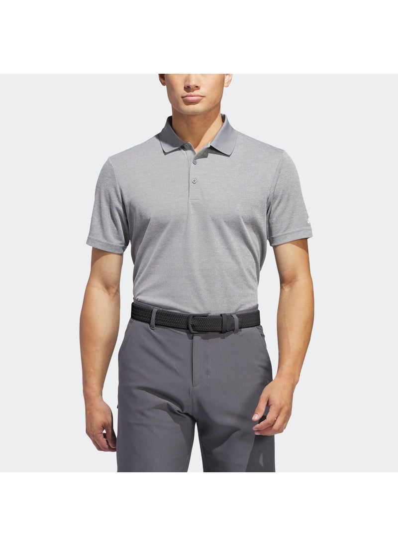 Adidas Adi Performance Heathered Polo Shirt - Image 2