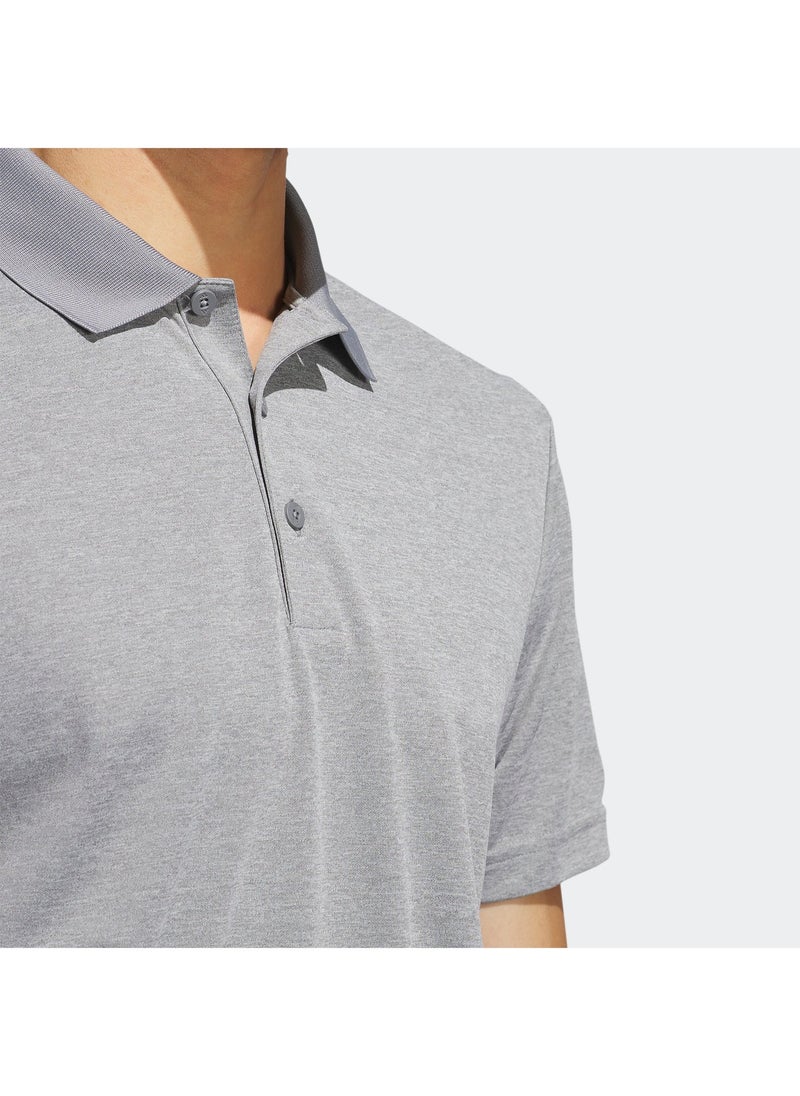 Adidas Adi Performance Heathered Polo Shirt - Image 4