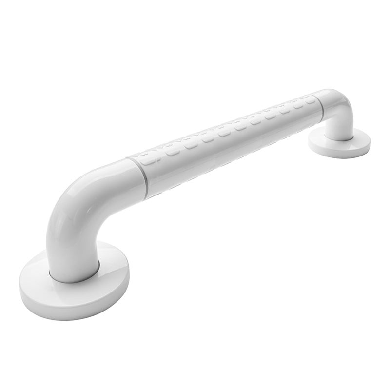 Grab Bar 49cm White High Quality ABS And Stainless Steel Material - Waterproof Rustproof Non-slip Luminous Grab Bar For Elderly Disabled Bathroom Bedroom Hallway Stairs - Image 1