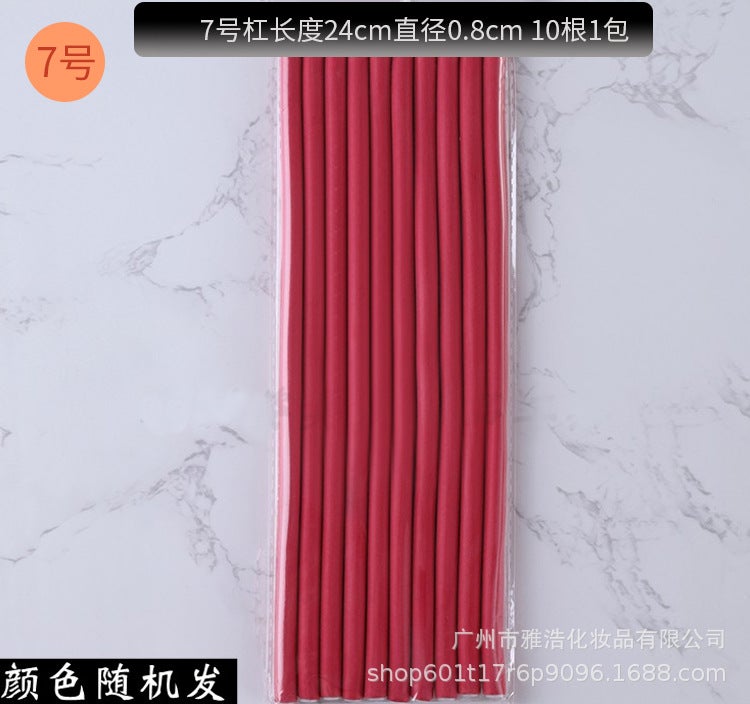 Hairdressing Supplies Pear Flower Perm Inner Buckle Does Not Hurt Hair Perm Curly Hair Modeling Bar Perm Heat Insulation Bar Cold Perm Bar Tool - Image 1