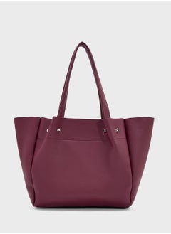 ELLA 2 In 1 Minimalist Tote Bag With Pouch  - Image 3
