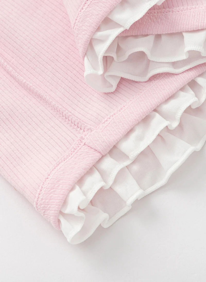 Balabala Toddler Girl Lapel Sweatshirt