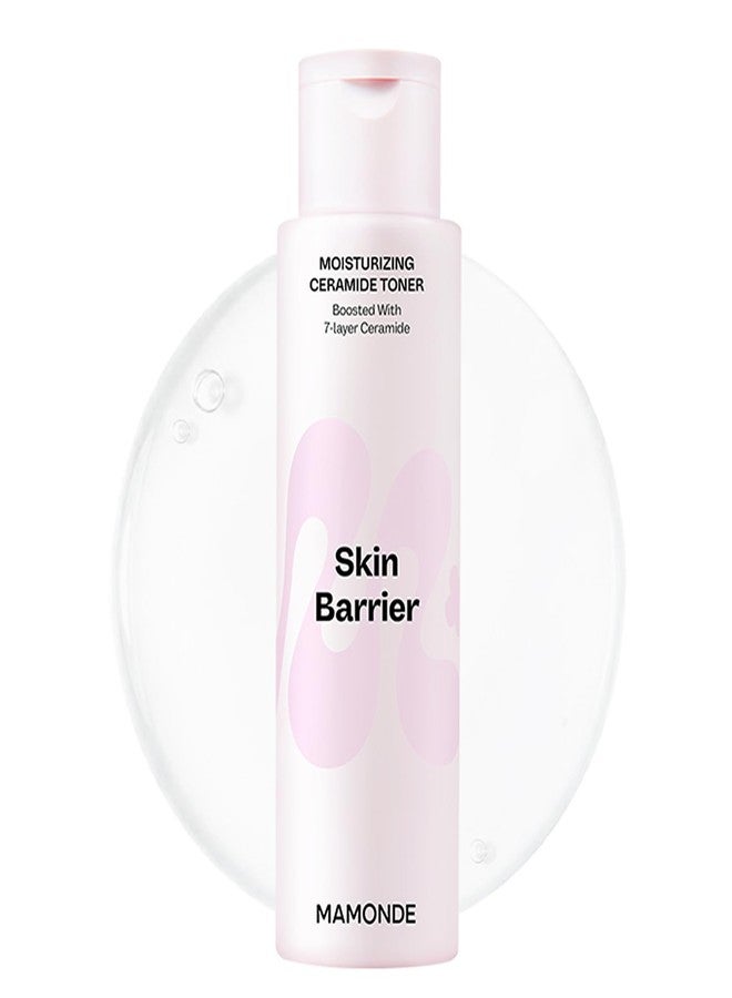 MAMONDE Moisture Barrier Hibiscus Biotics Ceramide Toner | Nourishing, Hypoallergenic Korean Skincare Toner with Ceramides for Skin Moisture Barrier | Best for Dry Skin - Image 1