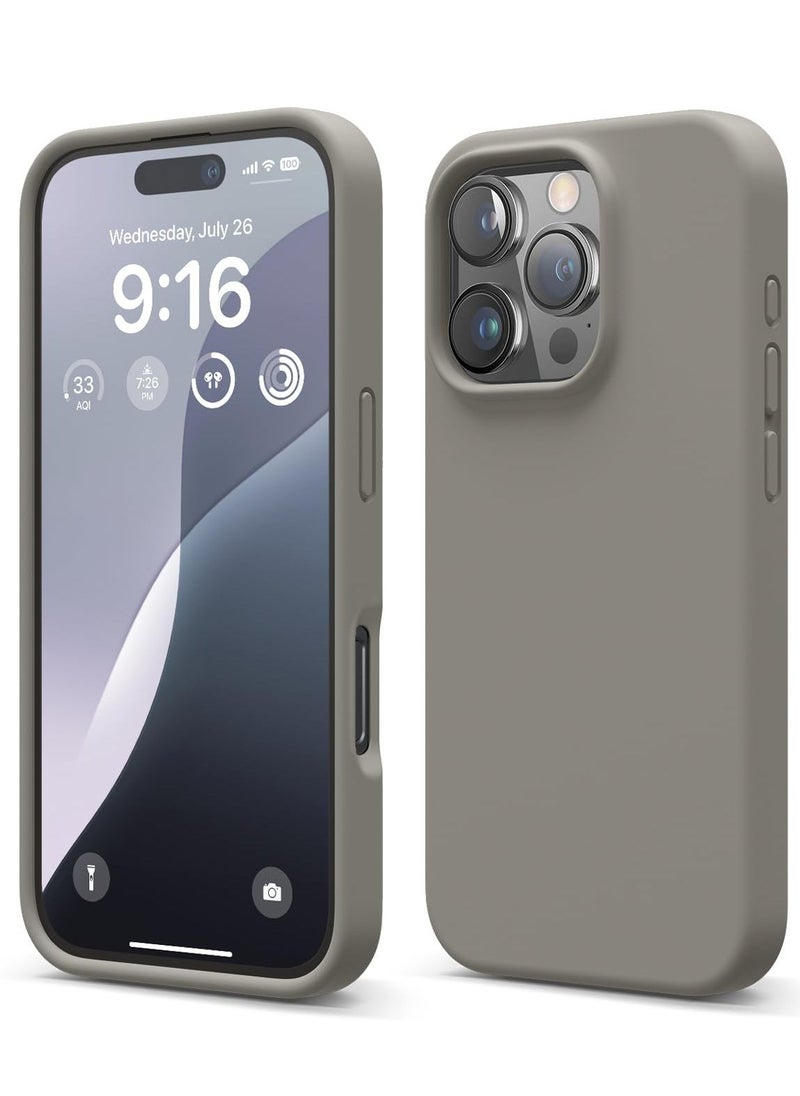 Raxoom Space Grey Full Body Protection Case for iPhone 16 Pro - Shockproof, Slim Design with Anti-Scratch Microfiber Lining - Image 1
