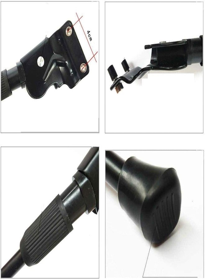 UDee Adjustable Bicycle Kickstands Aluminum Bicycle Side Stand Rear Kick Stand for 24 26 27.5 Inch Mountain/Road Bike/MTB - Image 5