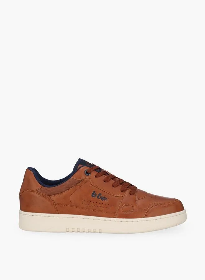 Men Lace-Up Ankle Sneakers