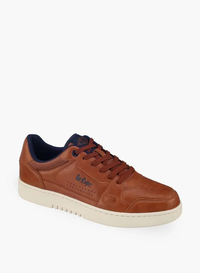 Lee Cooper TAN Men Lace-Up Ankle Sneakers for Men | Best Price UAE