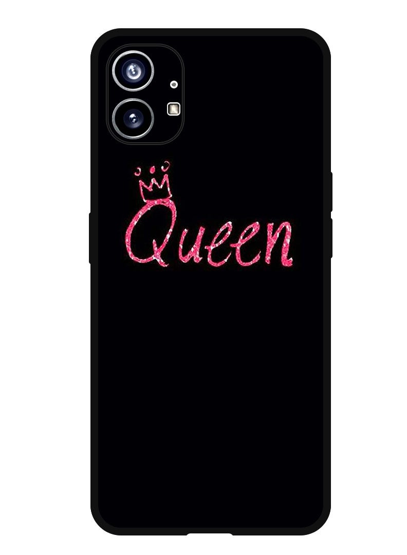 Theodor حافظة واقية مضادة للخدش والصدمات لهاتف Nothing Phone 1 Queen - Image 1