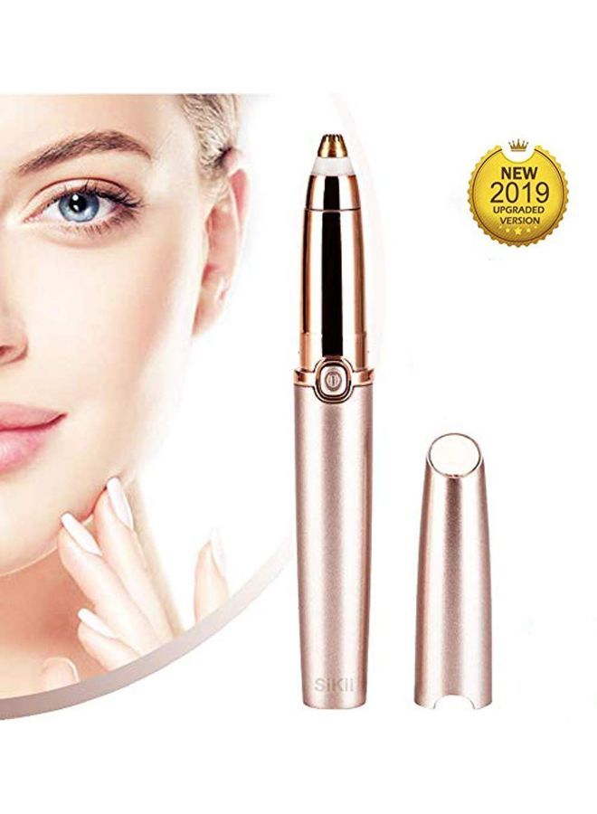 NIBEMINENT Electric Facial Hair Remover Gold - Image 2