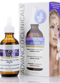 Hyaluronic Acid Face Serum Skin Care Facial Moisturizer To Restore Skin, Anti Aging Serum For Face, Wrinkles, Dark Spots, Fine Lines, & Dry Skin, 1.75 Fl Oz