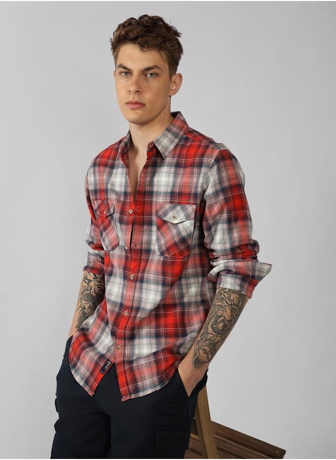 Dennis Lingo Relaxed Fit Multi Colour Cotton Shirt – Soft and Stylish  - Image 1