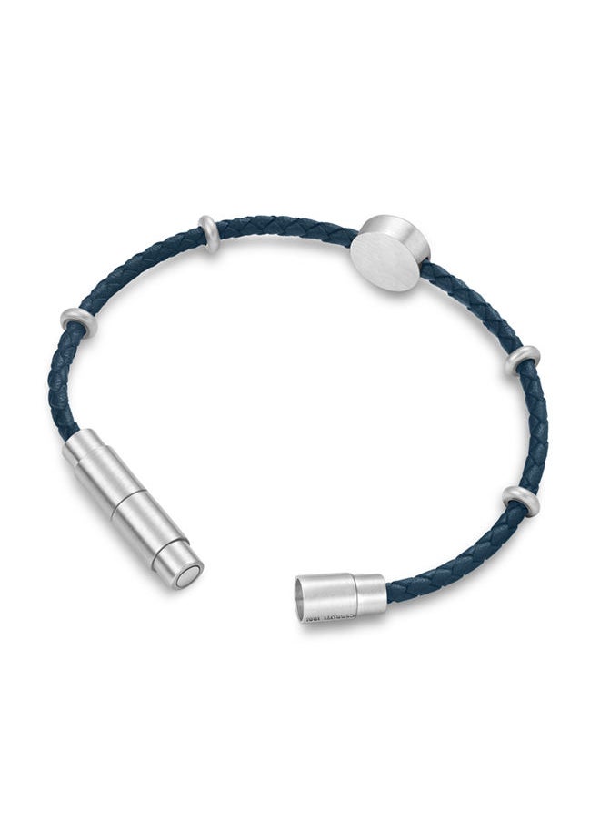 CERRUTI 1881 - Bracelet for Men in Silver and Blue - Image 1