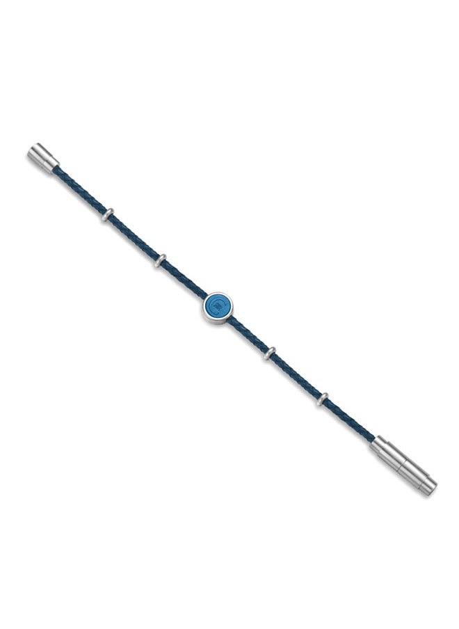 CERRUTI 1881 - Bracelet for Men in Silver and Blue - Image 1