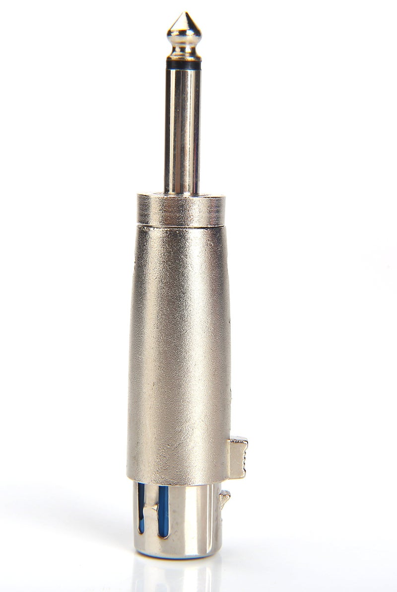 Devinal Professional 6.35mm 1/4 Inch Mono Male Plug to 3 Pin XLR Female Jack Stereo Audio Microphone Adapter Converter Connector - Image 5