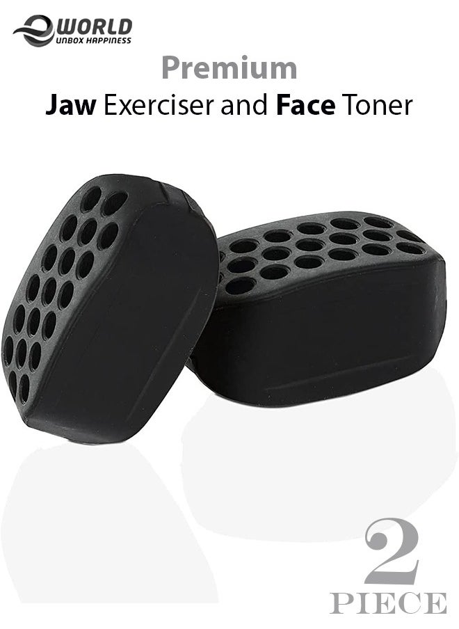Eworld Jawline Exerciser and Double Chin Reducer for Men & women 2 piece  - Image 1