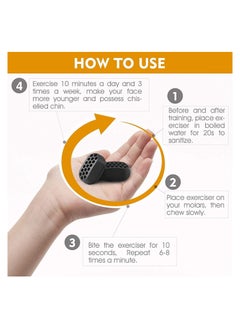 Eworld Jawline Exerciser and Double Chin Reducer for Men & women 2 piece  - Image 2