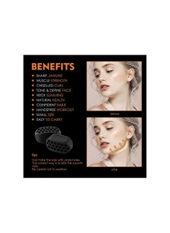 Eworld Jawline Exerciser and Double Chin Reducer for Men & women 2 piece  - Image 4