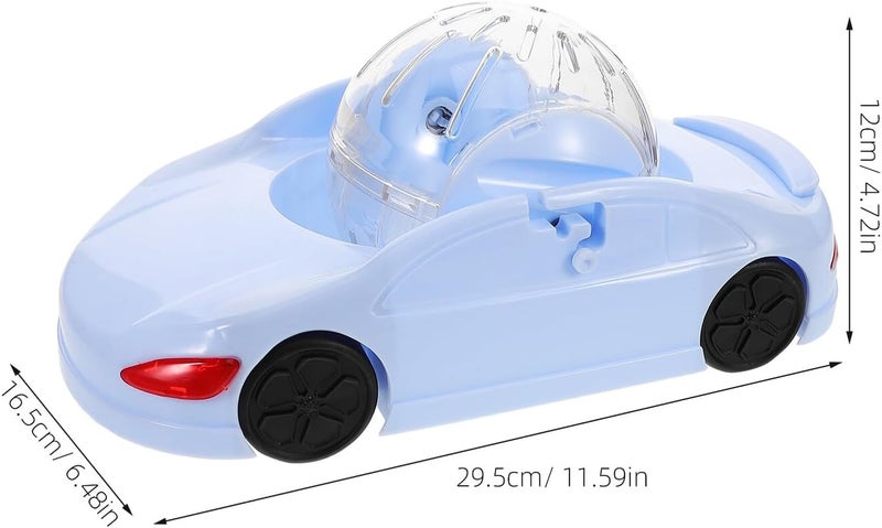 Quiet Blue Hamster Running Wheel 29.5x16.5cm Detachable Exercise for Small Pets Gerbils Mice - Image 2
