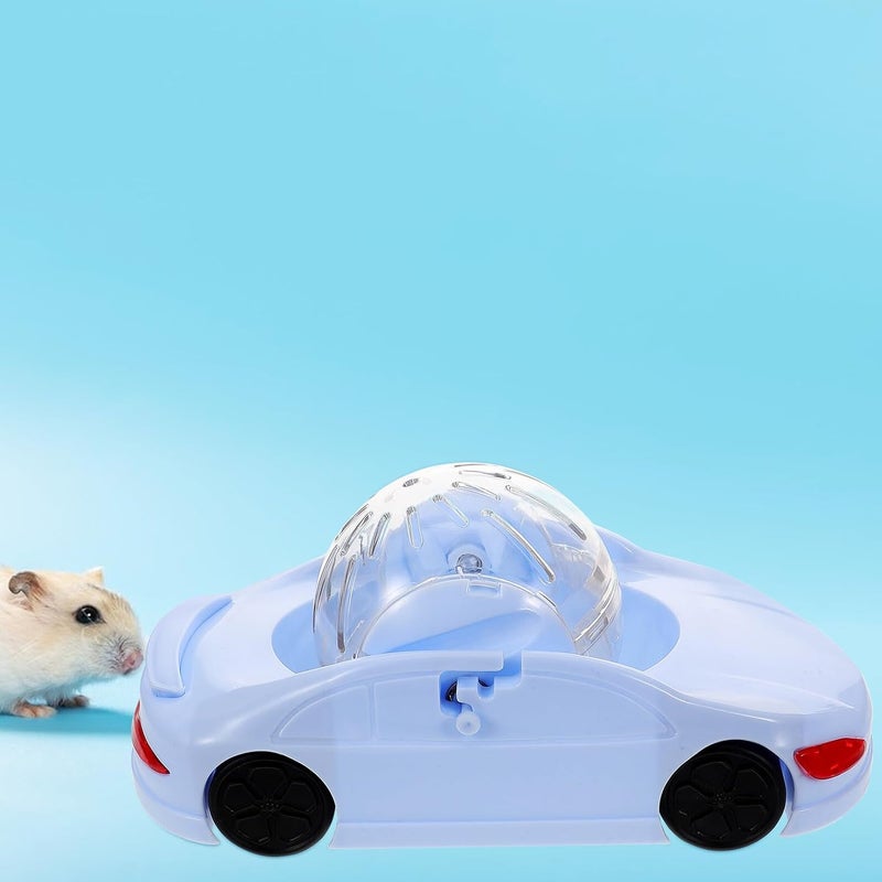 Quiet Blue Hamster Running Wheel 29.5x16.5cm Detachable Exercise for Small Pets Gerbils Mice - Image 5