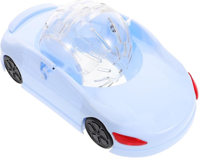 Quiet Blue Hamster Running Wheel 29.5x16.5cm Detachable Exercise for Small Pets Gerbils Mice - Image 1