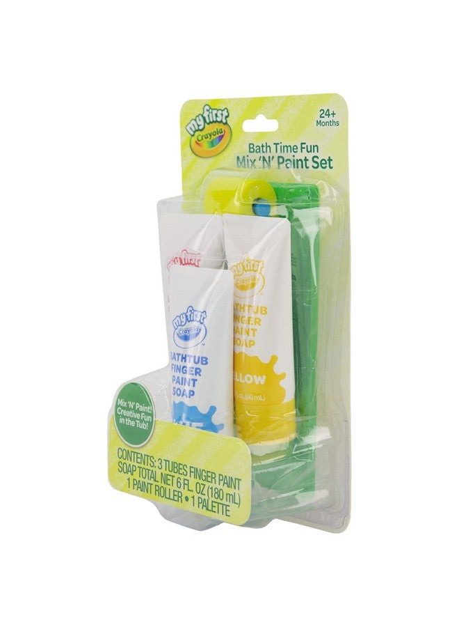 Crayola Bath Tub Brush & Finger Paint Soap Set - Image 2