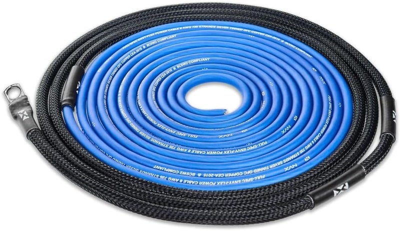 NVX True 8 Gauge AWG 100% OFC Complete Amplifier Wiring Kit with 2-Channel RCA Cable - XKIT82 - Image 5