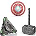 Amarlozn Hammer Fidget Spinner Toys for Kids Adults Glow in The Dark Luminous Tri Spinner Metal 2 in 1 Infinity Cube Desk Decor Stress Relief ADHD Birthday Gift for School Office Boys Friends - Image 2