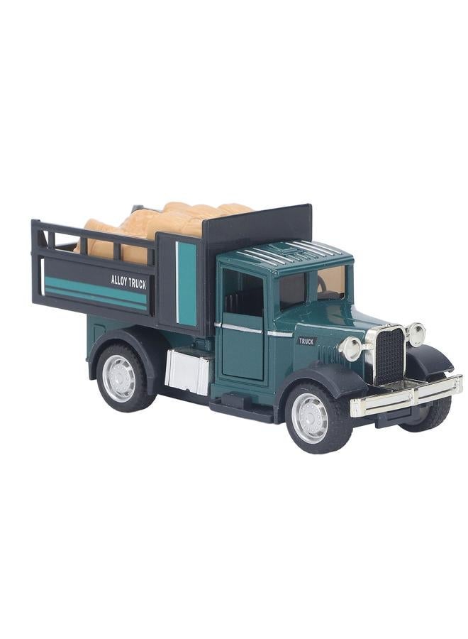 Loquat 1:32 Alloy Car Model Toy Sound Light Vintage Miniature Pull Back Transporter Type 1 - Image 1