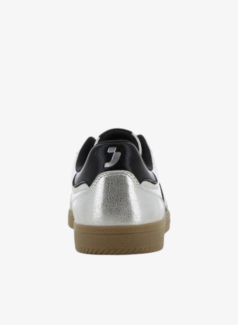 SJ Women's Panelled Lace-Up Sneakers - Image 4