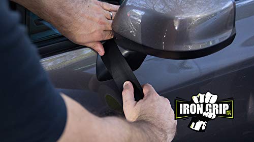 IPG Iron Grip Heavy Duty Duct Tape, 1.88" x 35 yd, Black (Single Roll) - IG235 - Image 4