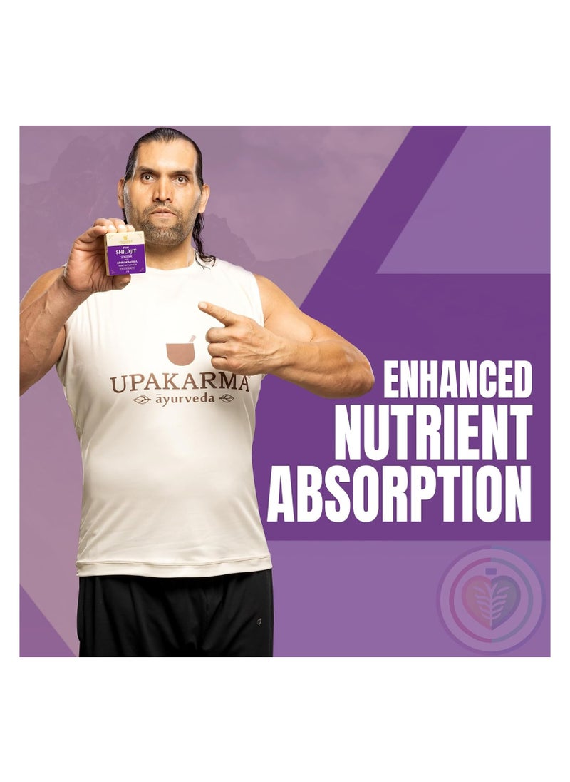 UPAKARMA UPAKARMA Shilajit with Ashwagandha Resin 20g  - Image 5
