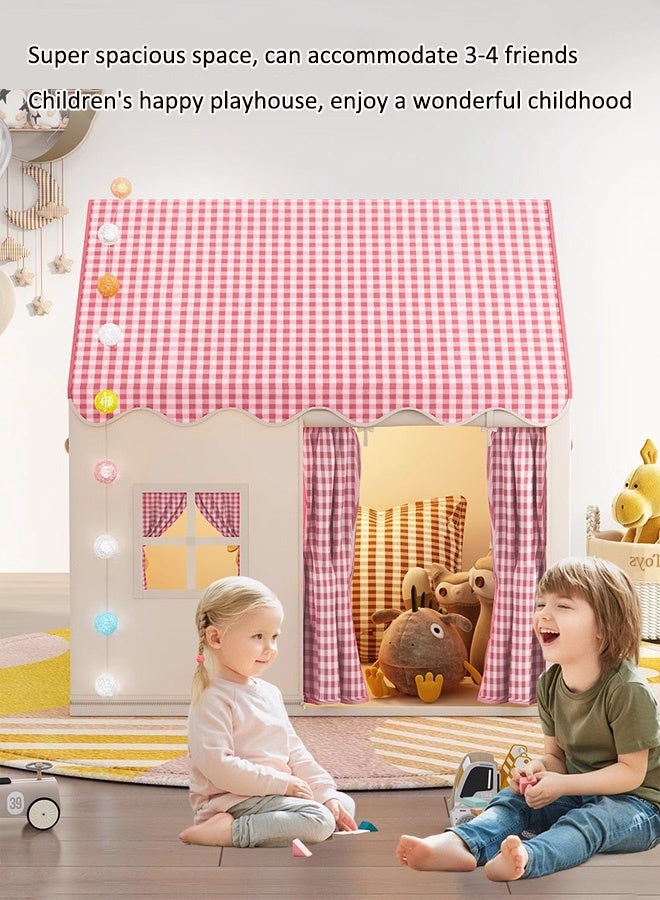 Aissiora Children's play tent house Children's indoor tent Tent dollhouse Castle small house tent Princess Castle Game Tent Suitable for outdoor and indoor play tents - Image 3