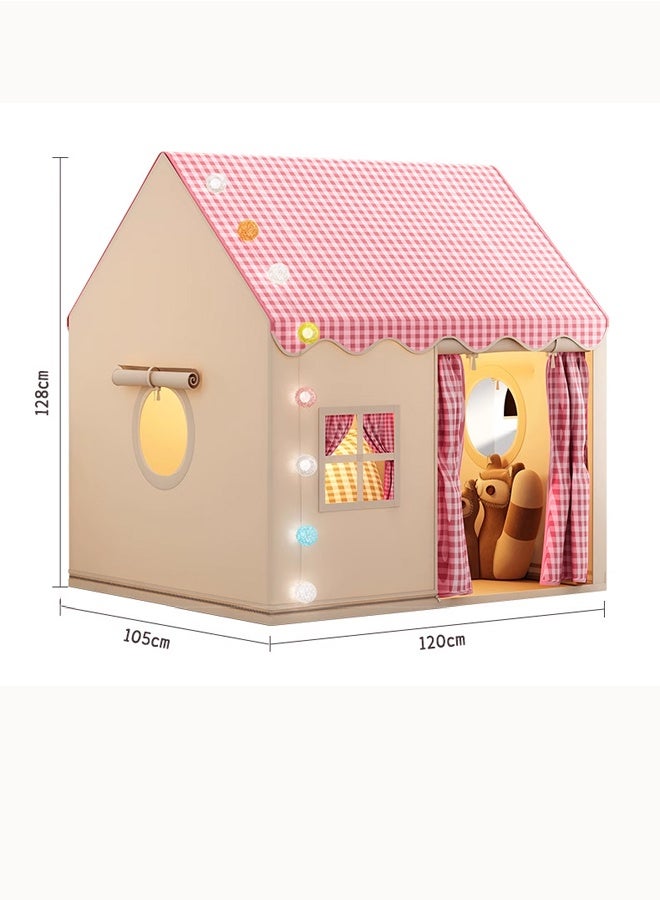 Aissiora Children's play tent house Children's indoor tent Tent dollhouse Castle small house tent Princess Castle Game Tent Suitable for outdoor and indoor play tents - Image 2
