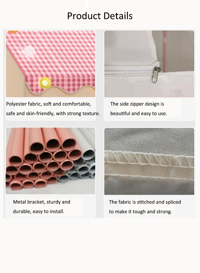 Aissiora Children's play tent house Children's indoor tent Tent dollhouse Castle small house tent Princess Castle Game Tent Suitable for outdoor and indoor play tents - Image 5