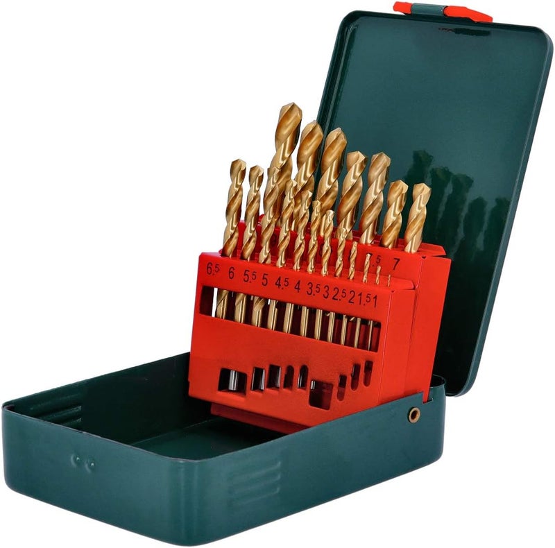 Metabo HSS-TIN Twist Drill Set (19 pcs) - Image 3