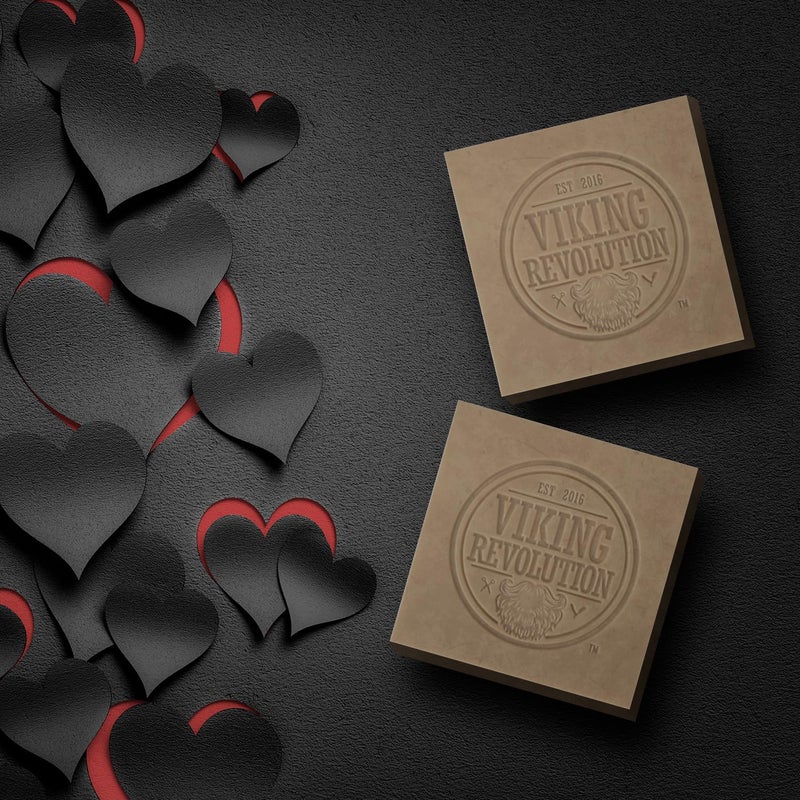 Viking Revolution Sandalwood Natural Soap for Men - Mens Soap Bar with Essential Oils Cold Pressed Bar Soap for Men - Nourishing Mens Bar Soap with Coconut Oil, Shea Oil, Almond Oil (2 Pack) - Image 2