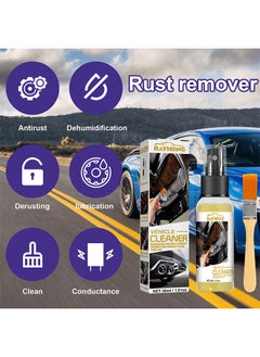 RAYHONG Powerful Rust Remover Spray, Car Rust Removal Spray, Metal Rust Remover Spray, Car Chassis Rust Converter Spray, Ironfree Rust Converter Spray, Rust Removal Spray For Car, 30ML  - Image 4