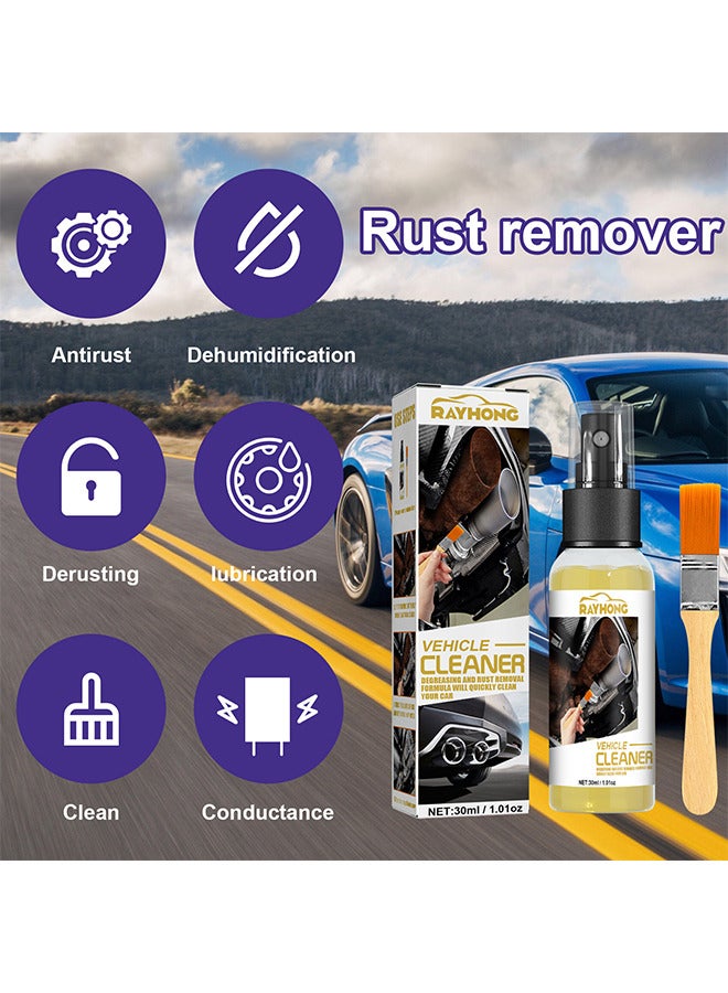 RAYHONG Powerful Rust Remover Spray, Car Rust Removal Spray, Metal Rust Remover Spray, Car Chassis Rust Converter Spray, Ironfree Rust Converter Spray, Rust Removal Spray For Car, 30ML  - Image 4
