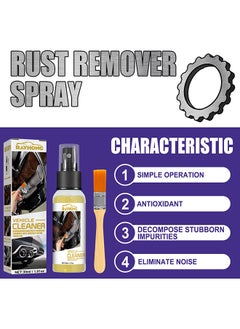 RAYHONG Powerful Rust Remover Spray, Car Rust Removal Spray, Metal Rust Remover Spray, Car Chassis Rust Converter Spray, Ironfree Rust Converter Spray, Rust Removal Spray For Car, 30ML  - Image 5
