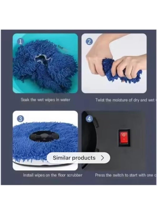 A ZONE Smart Floor Cleaner – Wet & Dry Robot Sweeper, Flat Spray Mop with Double Humidification, Intelligent Household Mopping & Vacuuming System for Hard Floors (Multi Colours) - Image 2