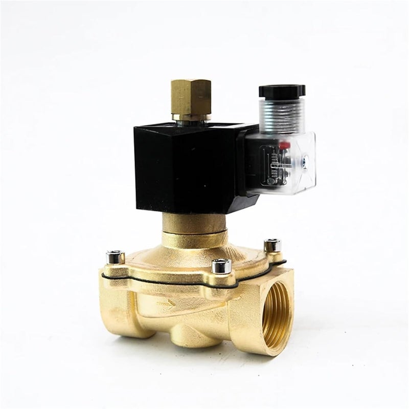 1pc 3/4" Electric Solenoid Valve Water 110v 24V 12V 220V 110V Normally Open Solenoid Valve(G_24VDC_NBR-SEAL) - Image 2