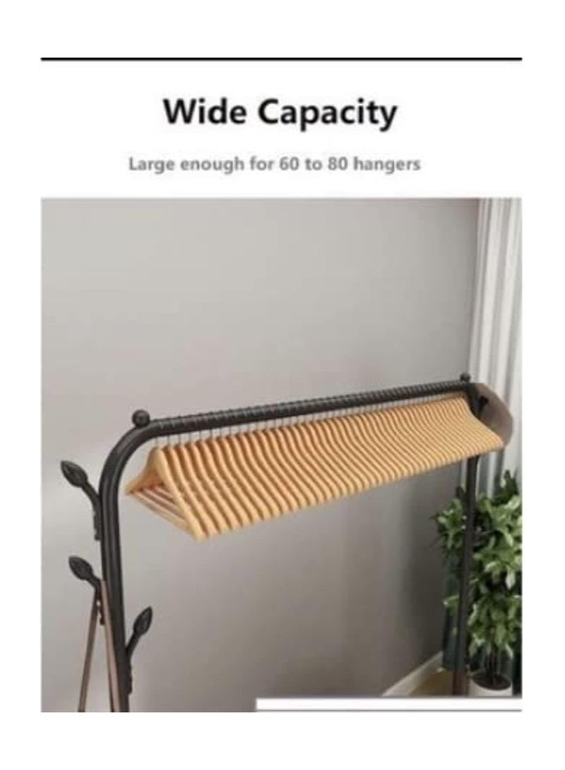 BLOOMING TIME Clothes Organizer And Metal Stand Black 110*54*150(132)cm - Image 3