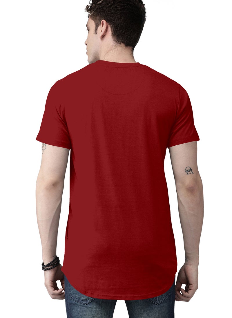 COLOR HUNT 100% Cotton Mens Crew Neck T- Shirt with Treding Prints - Image 4