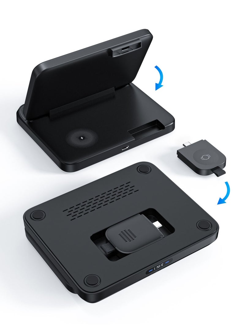 General Foldable 3-in-1 Wireless Charger: Wireless Charging Solution for Samsung FOLD Series Mobile Phones  - Image 5