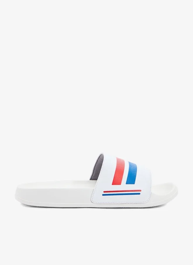 Seventy Five Stripes Detail Casual Slides
