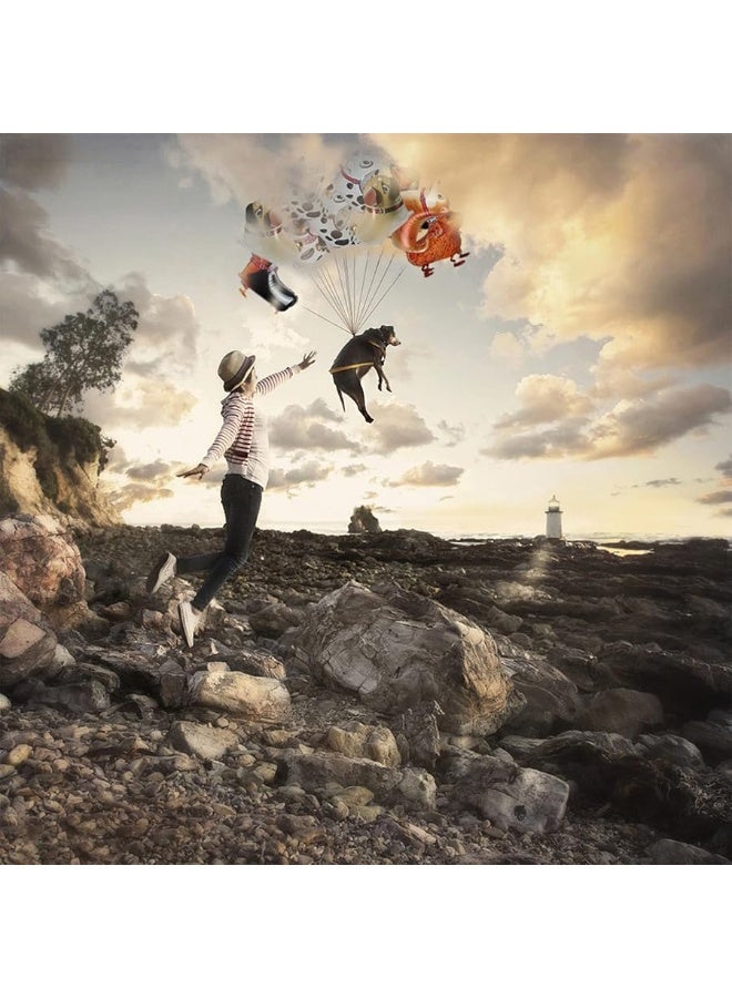 SOTOGO 14 Pieces Walking Animal Balloons Pet Dog Balloons Dog Balloon Air Walkers, Kids Gift Birthday Party DÃ©cor - Image 2