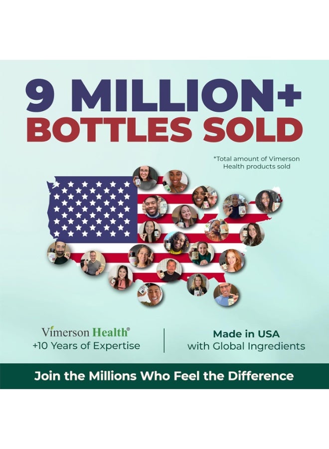 فايمرسون هيلث فيتامينات متعددة للرجال - 60 كبسولة سائلة من اسنشيال للرجال مع فيتامين B12 وA وD وC والزنك والمغنيسيوم واكثر من ذلك لصحة الجسم بالكامل - 29 عنصر غذائي رئيسي وفيتامينات للرجال - Image 5