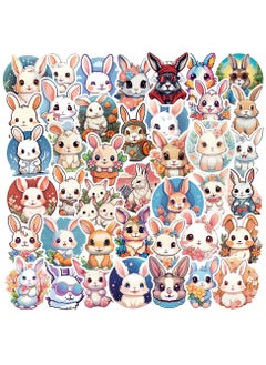 50-Piece Rabbit Stickers