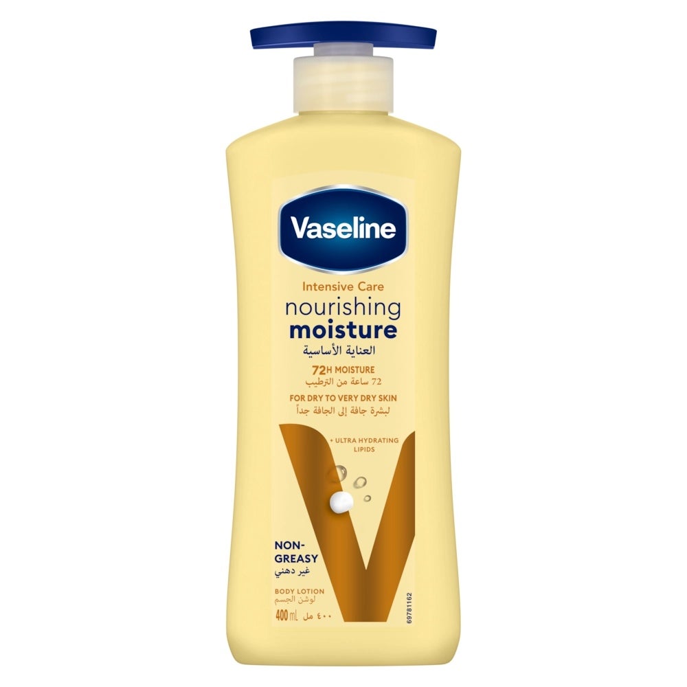 Vaseline Intensive Care nourishing moisture Body Lotion Non-Greasy Feeling- 400ml
